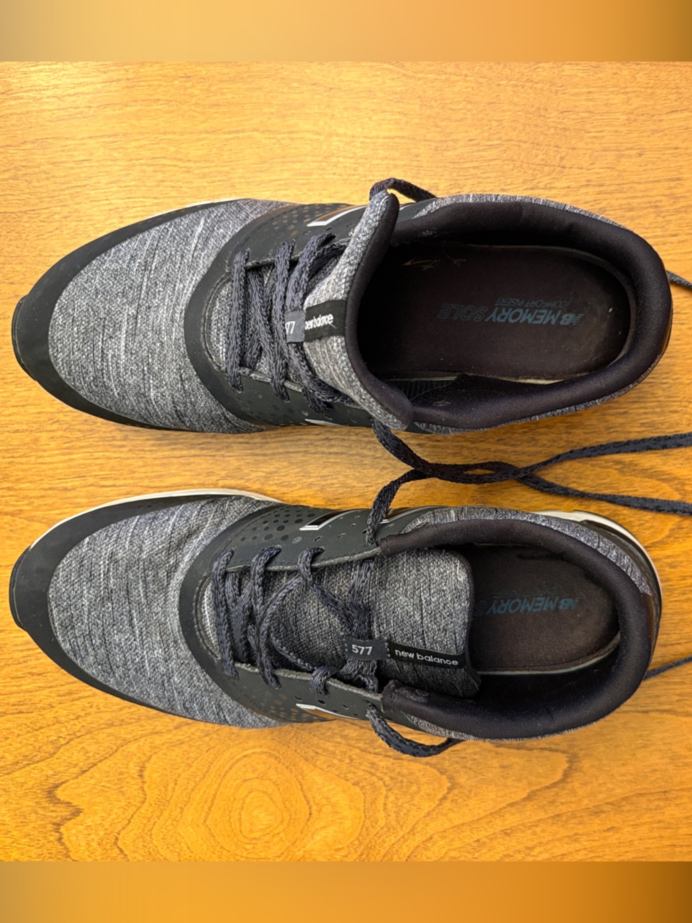 New Balance Women's Athletic Sneakers - Gray and Black